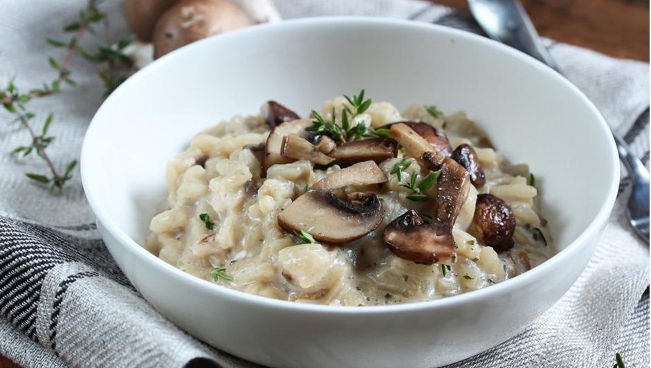 Risotto paddenstoelen