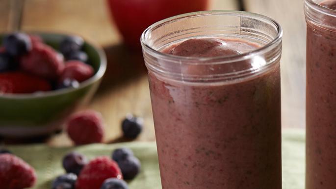 Spinazie bessen smoothie