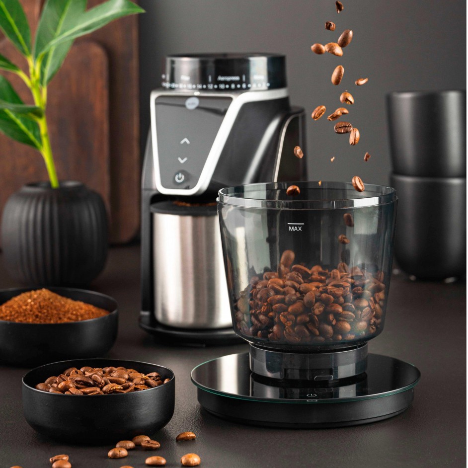 Wilfa Coffee Grinder new design silver