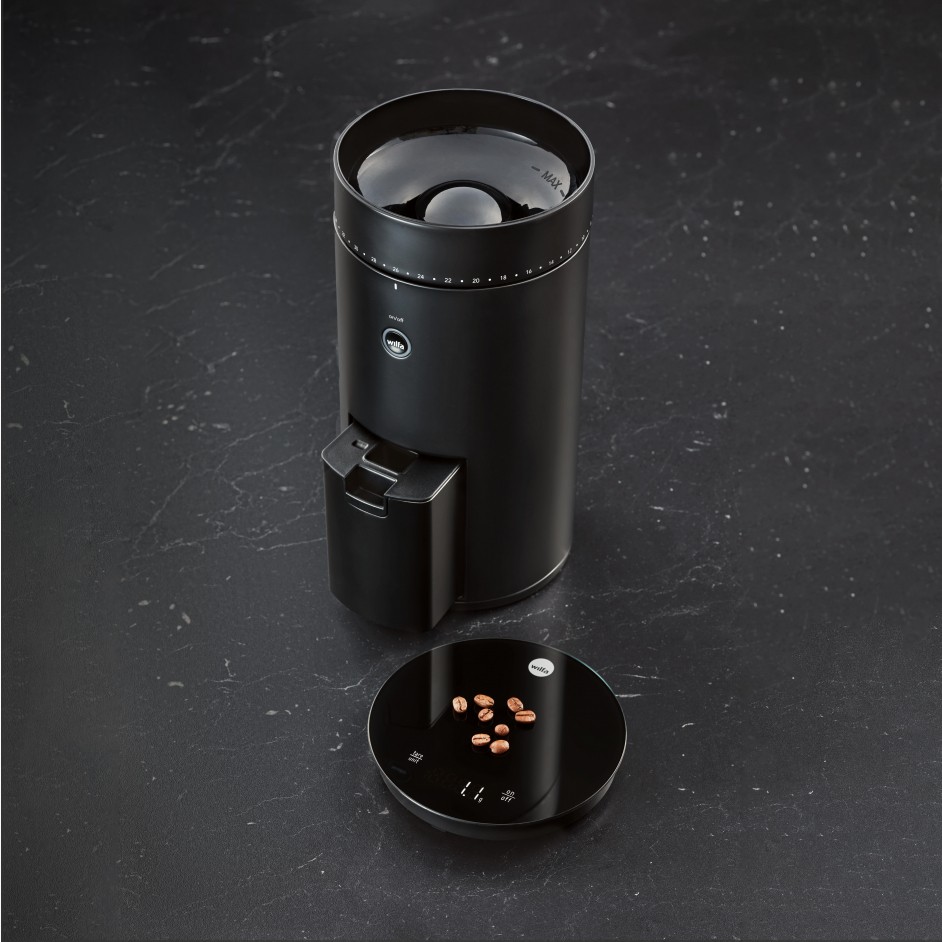 Wilfa Coffee Grinder Top line black + scale