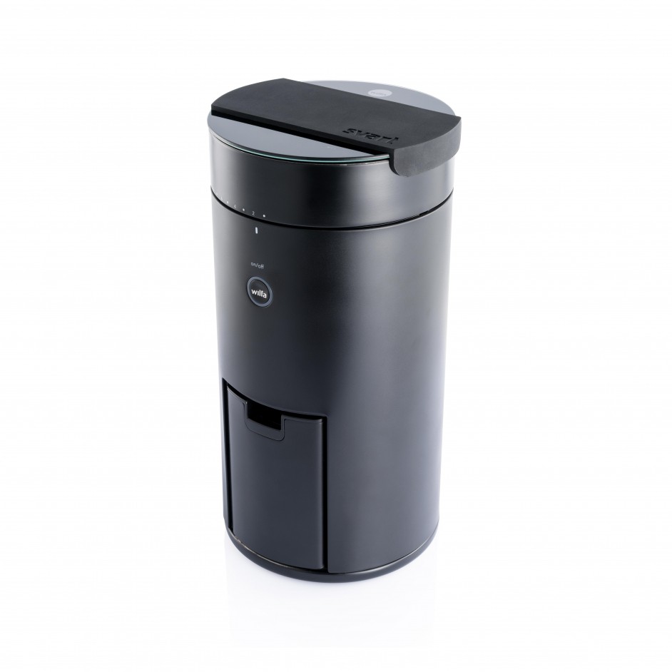 Wilfa Coffee grinder Top Line black + scale