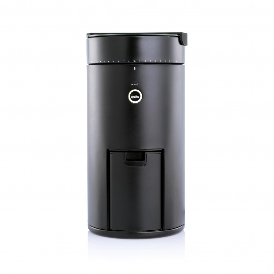 Wilfa Coffee grinder Top Line black + scale