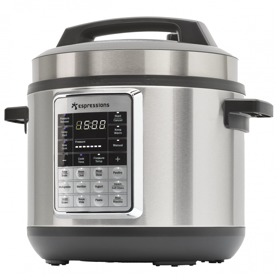 Espressions Smart Pressure Cooker 5.7L inclusief sous-vide functie