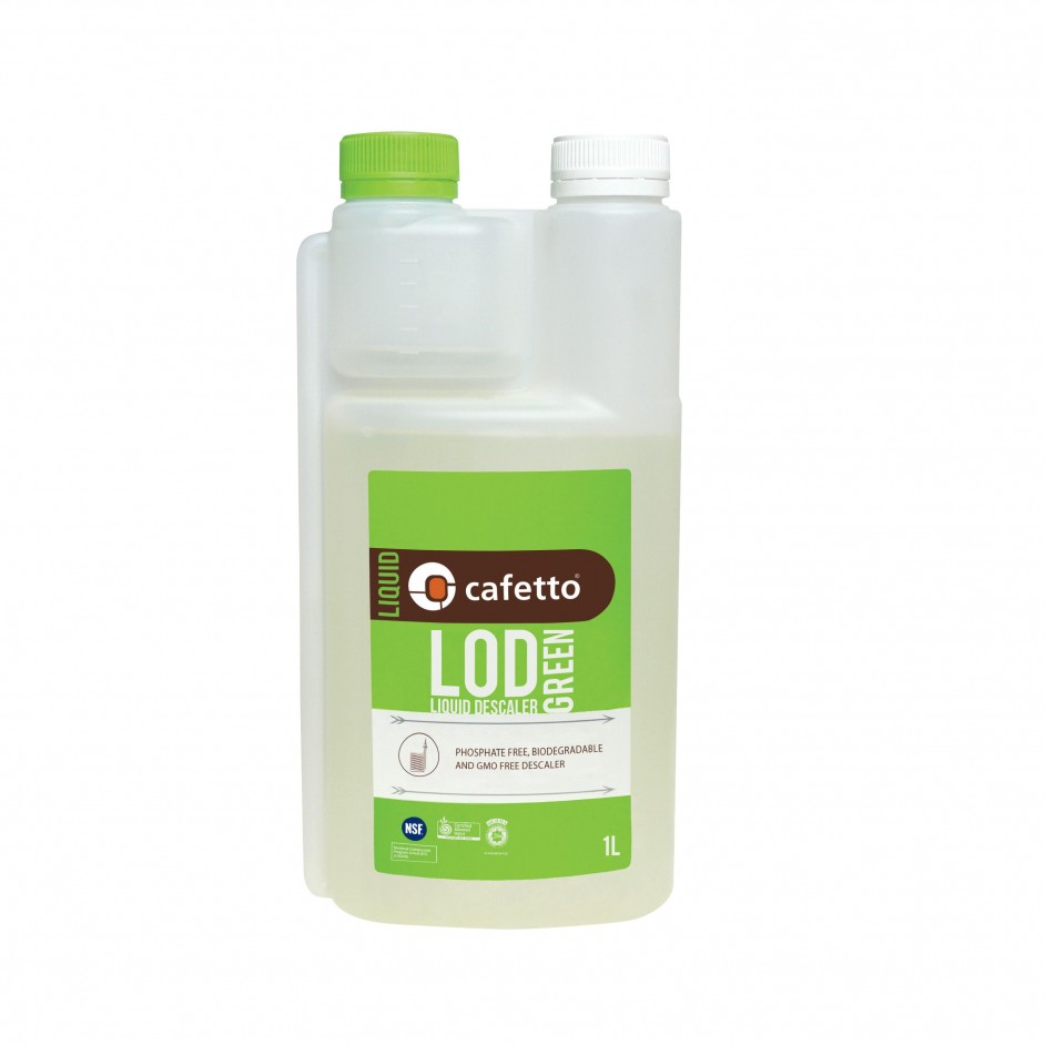 Cafetto LOD Green Liquid Descaler 1L.