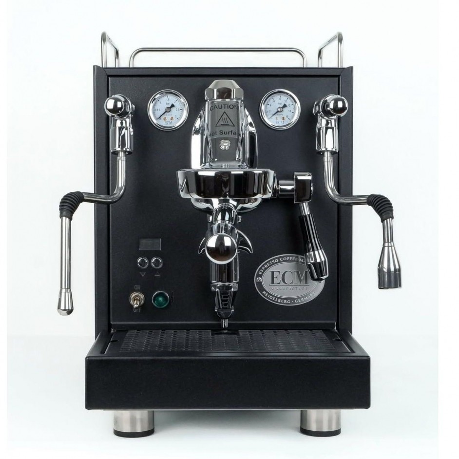 ECM Mechanika MAX Black Espressomachine detail 2