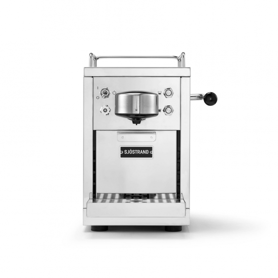 Sjöstrand The Original Steel Nespresso Espresso Capsule Machine