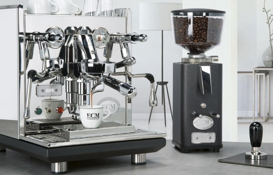 Zeer uitgebreid ECM Synchronika Espressomachine