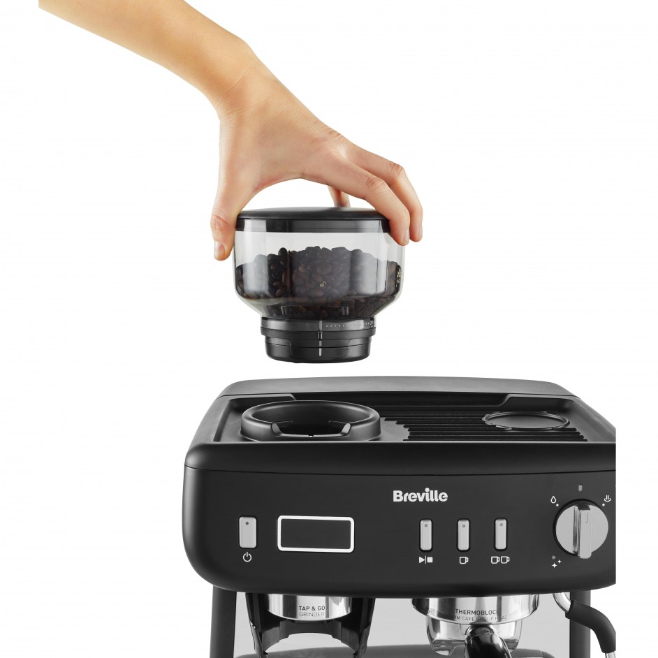 Breville Barista Max+ bonenreservoir