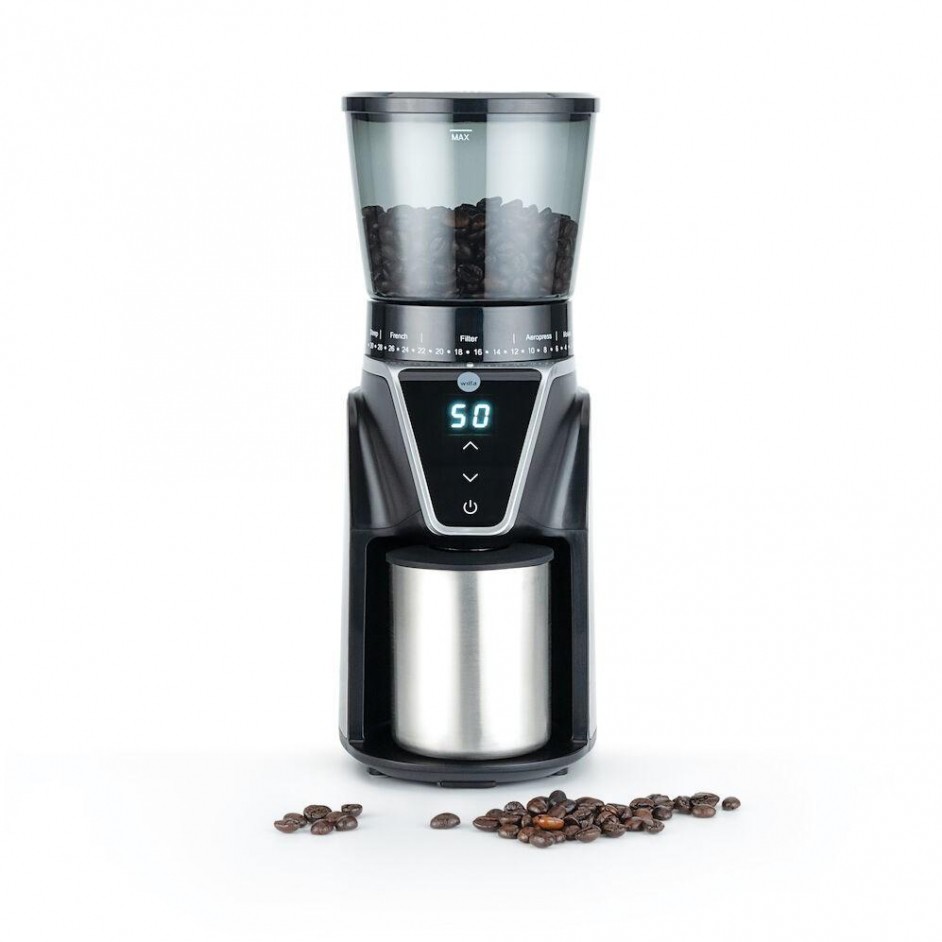 Wilfa Coffee Grinder New Design Silver