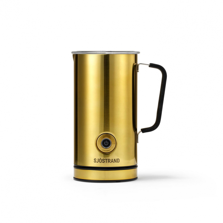 Sjöstrand Milk Frother Brass Melkopschuimer
